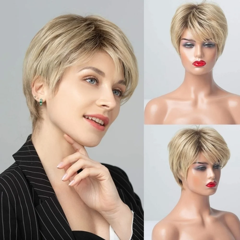 Blooming Hair Pixie Cut Stylish Wig